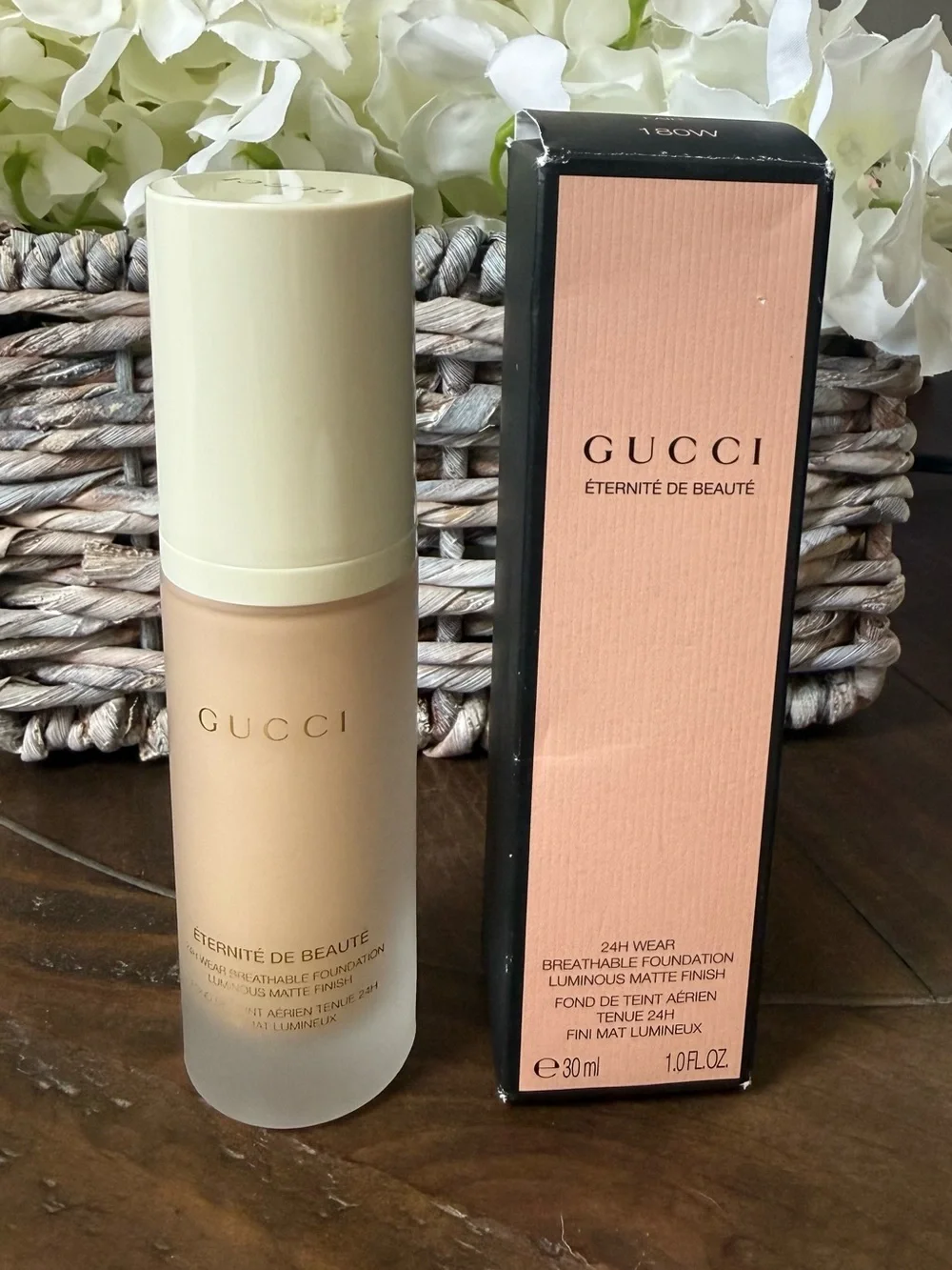 24H Wear Breathable Foundation Luminous Matte Finish by Gucci Beauty Fair 180W